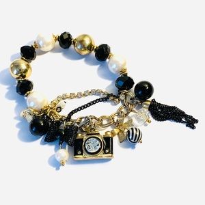 Betsey Johnson Dark Glamour Bracelet